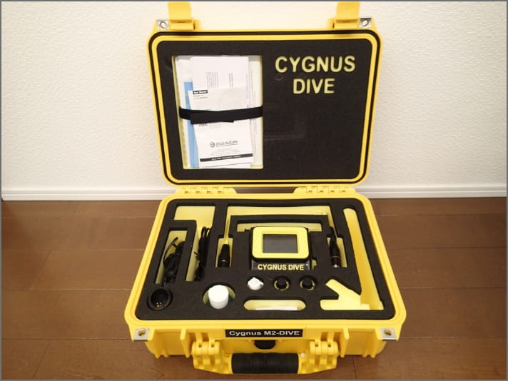 水中厚み測定器 Cygnus DIVE